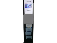 21.5 Inch Led Information Kiosk Price/newspaper Magazine Advertising With Touch Screen