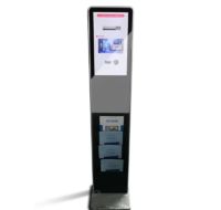 21.5 Inch Led Information Kiosk Price/newspaper Magazine Advertising With Touch Screen