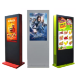 Waterproof IP65 Outdoor floor standing cms computer digital signage for menu