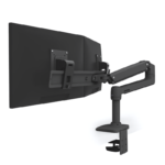 Desk Mount ขายึดจอมอนิโต๊ะ แบบติดโต๊ะ รุ่น LX Desk Dual Direct Arm (matte black)