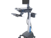 Office Mobile Desk รถเข็นสำหรับออฟฟิศ StyleView® Cart with LCD Pivot, LiFe Powered