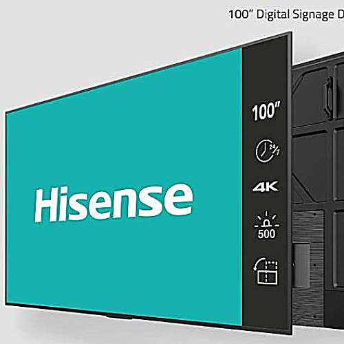 HISENSE Digital Signage 4k ขนาด 100 นิ้ว