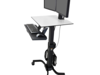 Stand up Desk WorkFit-C เวิร์คสเตชั่นแบบคู่ ได้ทั้ง ยืนและนั่ง