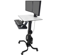 Stand up Desk WorkFit-C เวิร์คสเตชั่นแบบคู่ ได้ทั้ง ยืนและนั่ง